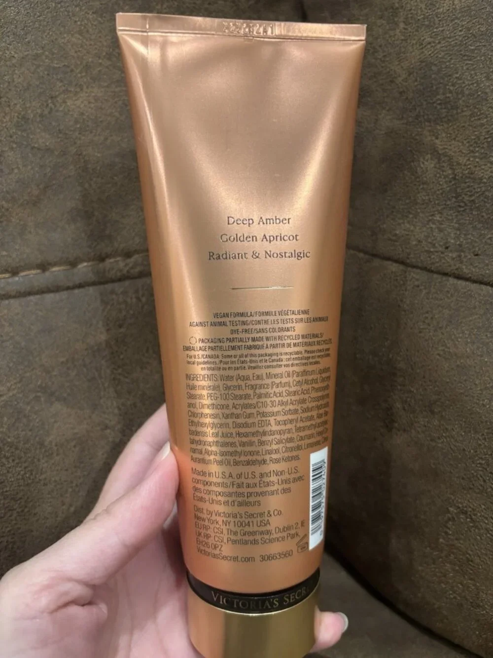 NEW SEALED VICTORIA'S SECRET AMBER ROMANCE FRAGRANCE LOTION 8 OZ - Picture 3 of 4